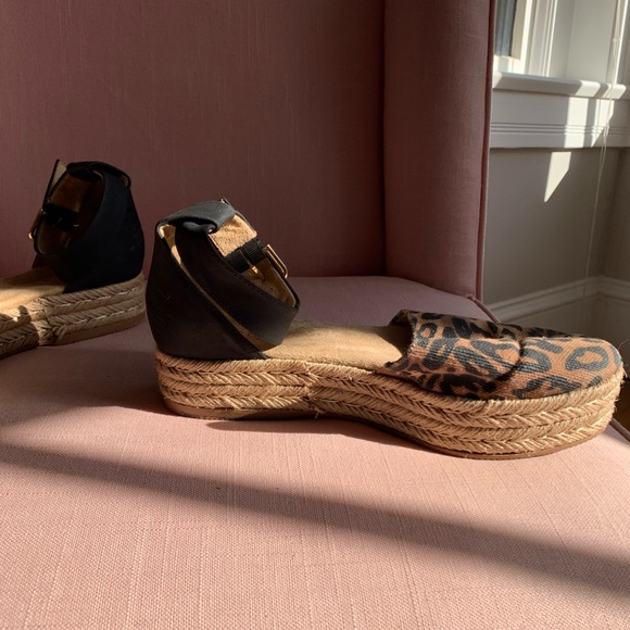 Naturalizer Waverly Cheetah Print Espadrilles - Picture 3 of 11